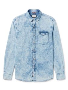 COMBO Men's Denim Shirt + Khaki Chinos