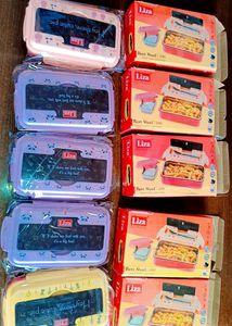 Pack Of 1 Stainless Steel Lunch Box....♥️