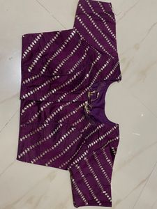 Final Price New purple wine color blouse for sale
