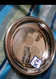 Set of 7 Embossed Stainless Steel Bowls