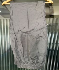 Embroidered Grey Kurti Set