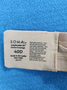 Soma Comfortable Beige Bra