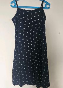 Blue Printed One Piece
