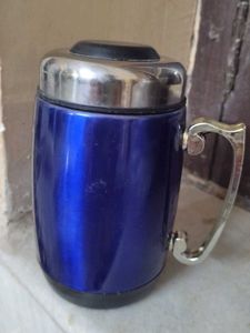beautiful Blue Mug with Handle