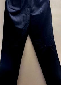 Wide Leg Black Trousers