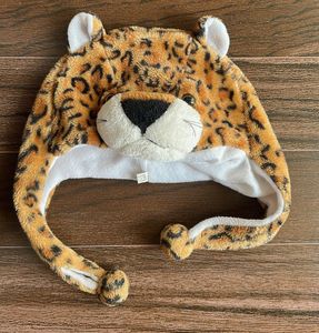 Leopard Animal Hat with Ear Flaps