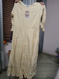 Elegant Chikankari Maxi Dress
