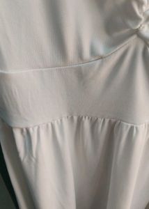 H&amp;M white dress