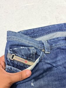 Diesel Men's Blue Selvedge Jeans