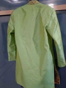 Men's Green Sherwani Kurta