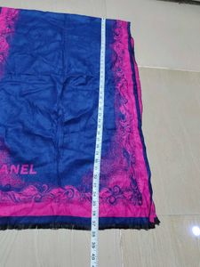 Chanel Blue &amp; Pink Scarf