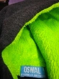 Stylish Zip-Up Hoodie with Neon Accents