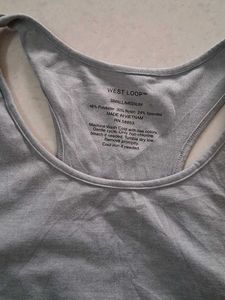 Grey Sports Bra
