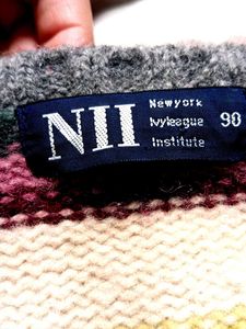 Multicolored Warm Sweater