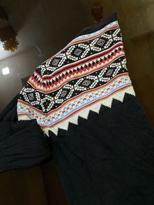 Patterned Knit Cardigan