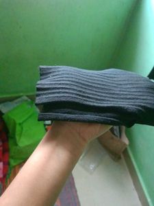 Stylish Black Knit Pants