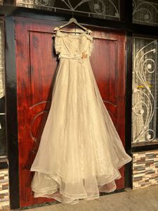 Elegant Bridal Gown with Lace