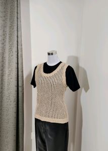 Crochet Woolen Vest