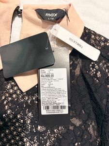 Max Collared Lace Top
