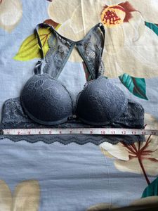 Pack of 3 Bras:Red,Black,Grey Lace and 2 pant
