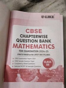 CBSE Chapterwise Maths Question Bank
