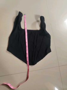 Black Corset Style Top