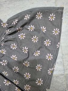 Women floral peplum top