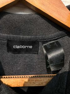 claiborne Gray Polo Shirt