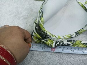 Tropical Leaf 🤎Print Bikini Top