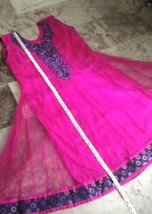 New Fancy Net Anarkali  Long Kurti Dress
