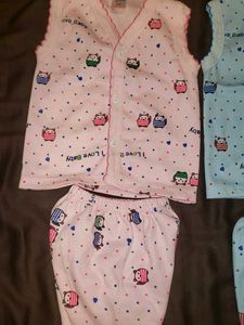 Cute Owl Print Baby Outfits