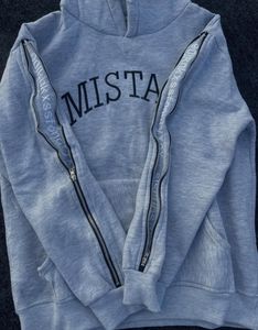 Grey 'MISTAKE' Hoodie