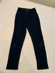 Classic Dark Wash Skinny Jeans for 10 to 12 yr