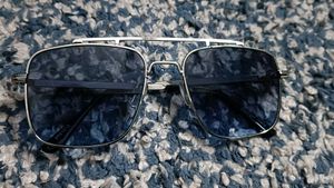 Silver Aviator Sunglasses