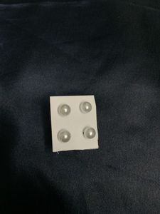 Combo of Pearl Stud Earrings Set