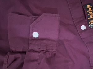 formal shirt purple colour