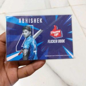 Limited Edition Abhishek Thumbs Up Flicker Book