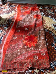 Floral Pattern Saree
