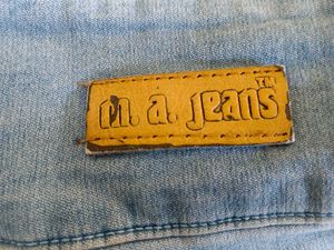 Light Wash High-Waisted Denim Jeans