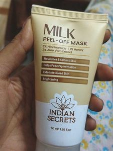 Indian Secrets Milk Peel-Off Mask