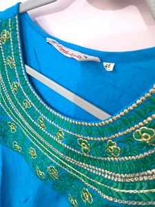 Rayon Embroidered Kurta