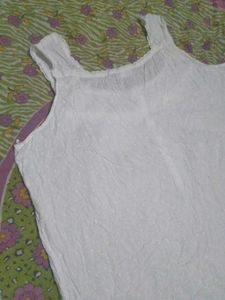 White Cotton dress