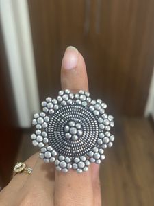 Oxidised Sliver Ring