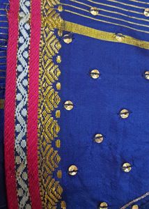 Silk DUPPATTA with Full Work On It.