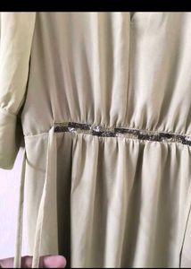 Elegant Light Green Midi Dress