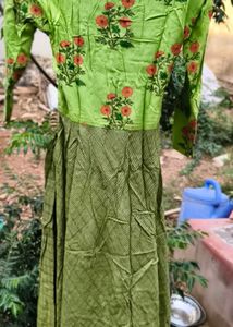 Beautiful Lime Green Kurta Set