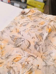 Men's Floral Button-Down Shirt