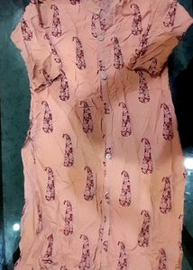 Pink Paisley Print Tunic
