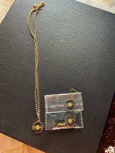 Kids Cham Earrings Necklace Set