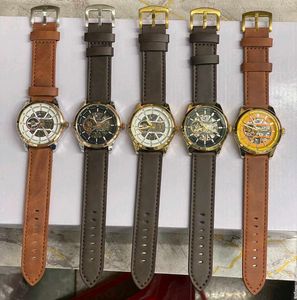 Stylish Automatic Skeleton Watch